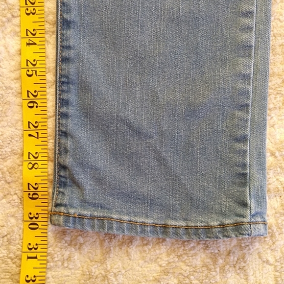 Gap Denim Adjustable Waist Straight Jeans 16 Slim Blue - Picture 16 of 16